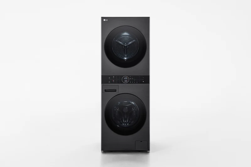 LG WashTower WT1210BBF Lavasciuga 12kg/10kg Nero con AI DD