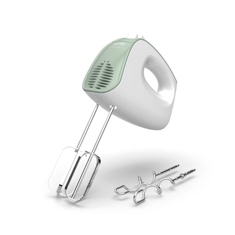 Imetec Sbattitore Elettrico 5 Velocità Turbo Fruste Extralunghe Ganci Acciaio Inox 500W