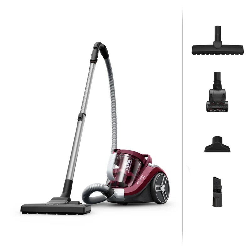 Rowenta RO4B63 Aspirapolvere Senza Sacchetto 900W 2,5L Rosso Compact Power XXL