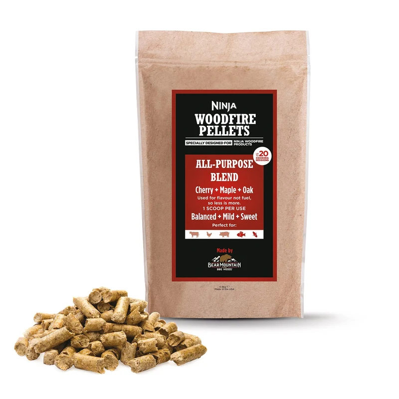 Ninja Pellet Woodfire XSKOGAPLT2EU Miscela Multiuso Ciliegio Acero Quercia 900 g