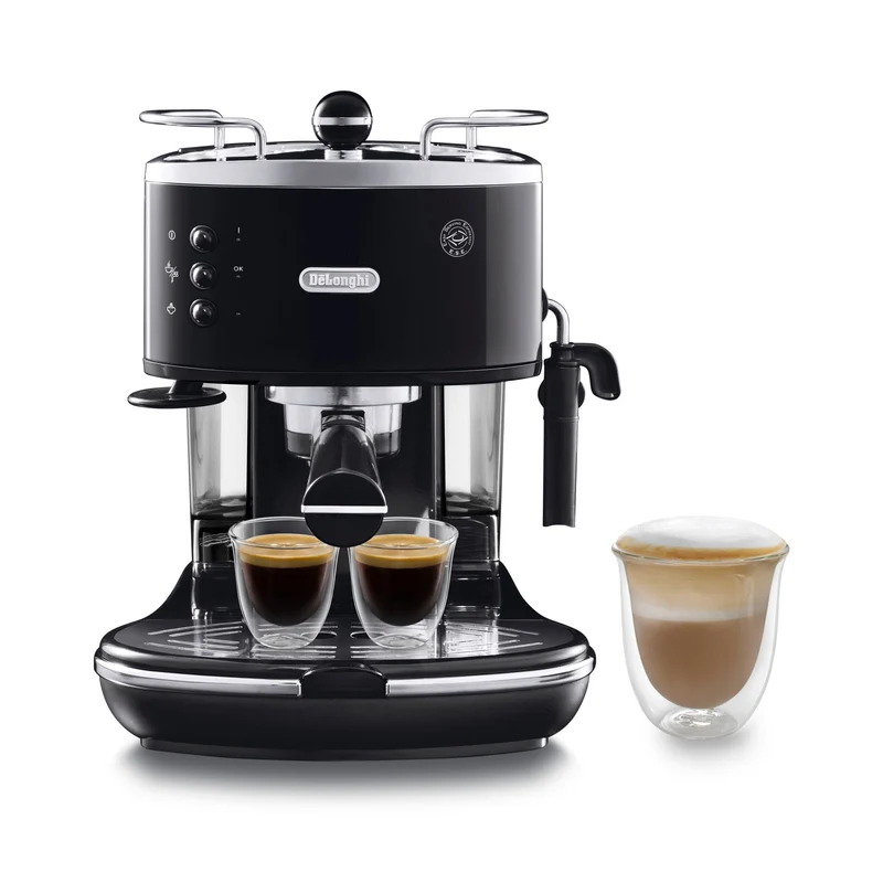 De'Longhi ECO311BK Macchina Espresso Manuale 1,4L 15 bar Nero e Acciaio Inox