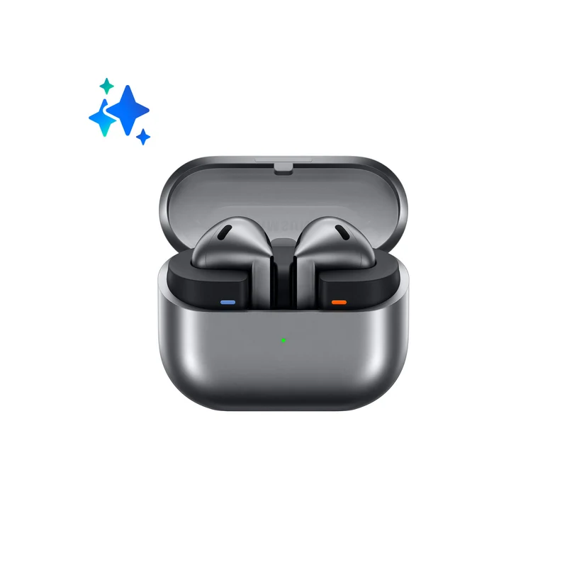 Samsung Galaxy Buds3 SM-R530 Auricolari Wireless TWS Argento con ANC e Bluetooth 5.4
