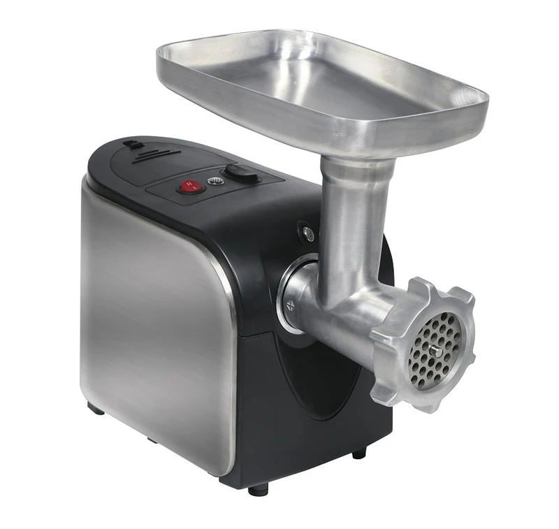 RGV Tritacarne 500W Nero Acciaio Inox con Funzione Inversione 2 Velocità