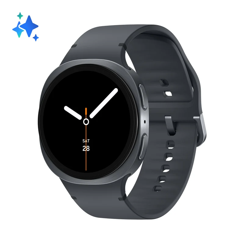 Samsung Galaxy Watch8 Smartwatch 40mm Grigio Scuro Bluetooth GPS Wear OS