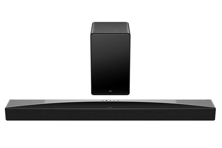 TCL Soundbar Q75H 5.1.2 canali Dolby Atmos con Subwoofer integrato Titanio