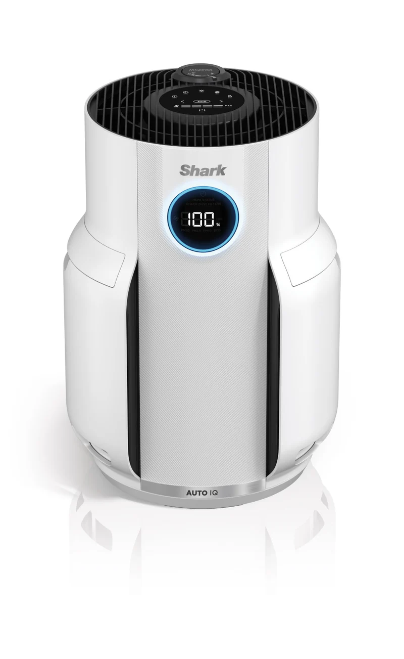 Shark STYLE iQ Purificatore d'aria NeverChange HP150EU Bianco HEPA 60 m²