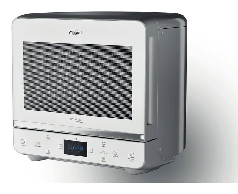Whirlpool MAX49WSL Microonde con Grill 13L 700W Argento Controllo Touch