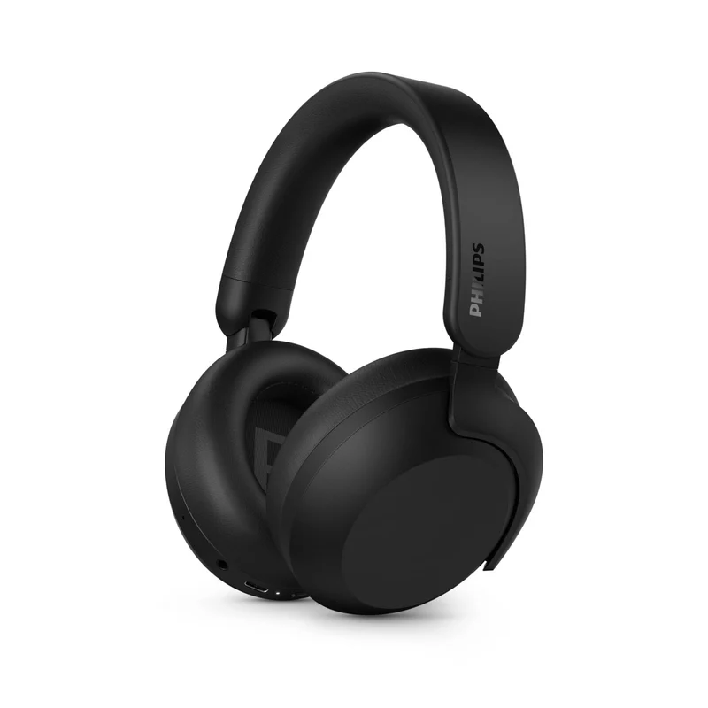 Philips TAH8000EBK/00 Cuffie Wireless Over-Ear Bluetooth 5.4 con ANC, 70h Autonomia, USB-C, Nero
