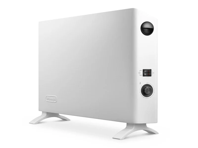 De'Longhi HSX2320F Riscaldatore Elettrico con Ventilatore 2000W Bianco Termostato