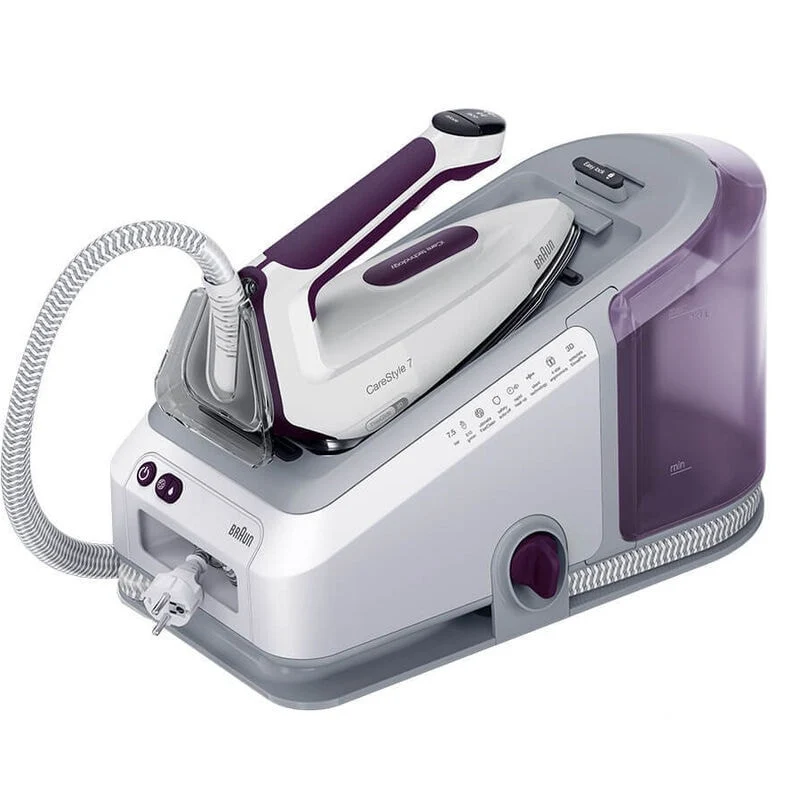Braun CareStyle 7 IS7266VI Ferro da Stiro con Caldaia 2700W Viola Piastra EloxalPlus