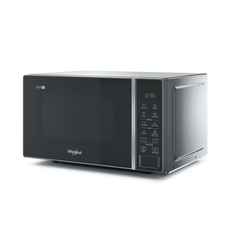 Whirlpool MWP 203 SB Microonde con Grill 20L 700W Nero/Argento Libera Installazione