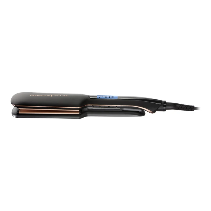 Remington S9150B Piastra per Capelli Termostato Regolabile, Nero, 3m