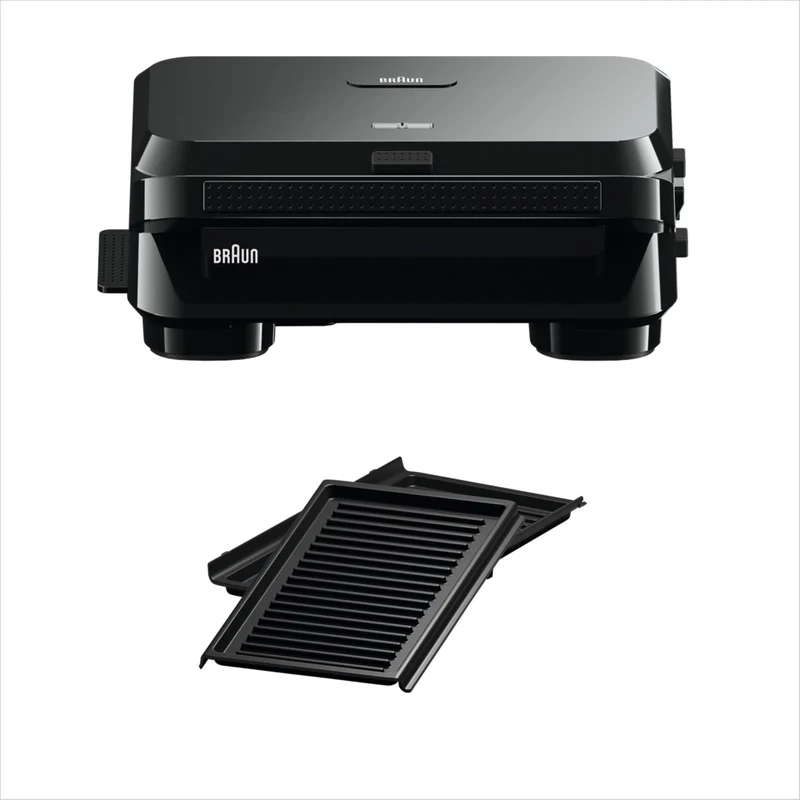 Braun Friggitrice ad Aria MultiFry 5 HF5034 6L 1700W 8 Programmi Nero Opaco