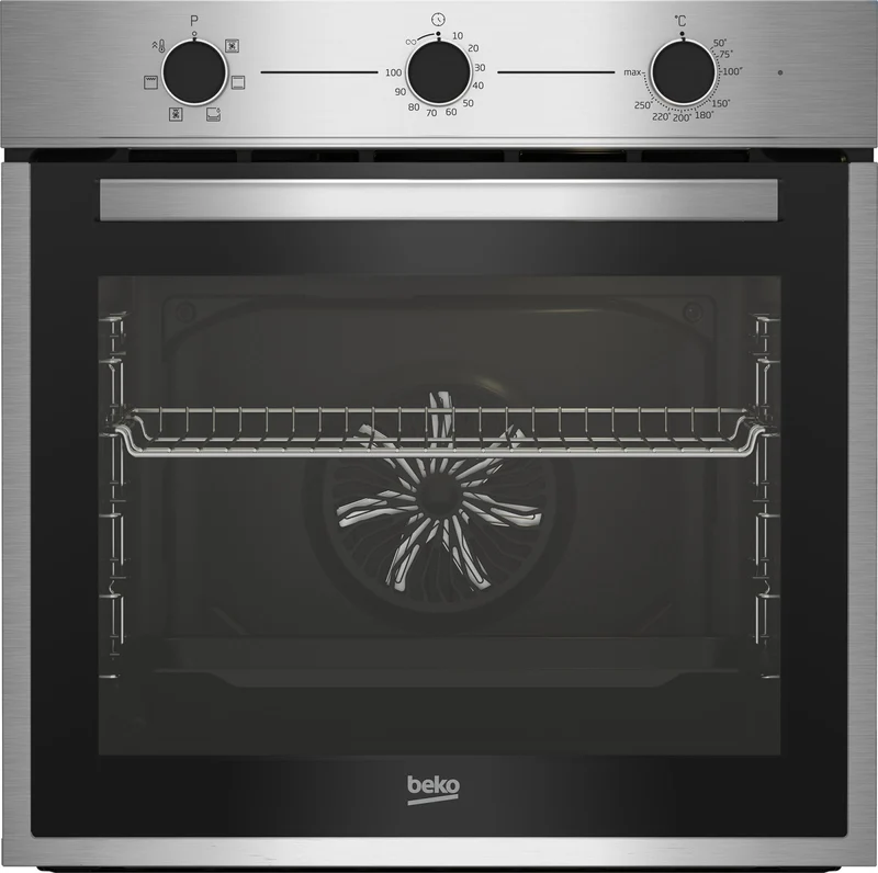 Beko BBIE14100X Forno Elettrico da Incasso Multifunzionale 72L 2400W Acciaio Inox