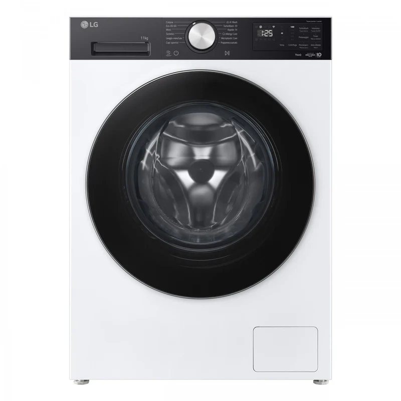 LG Lavatrice F4NX5009TKC 9 kg Carica Frontale 1400 Giri/min Classe A Wi-Fi Bianco