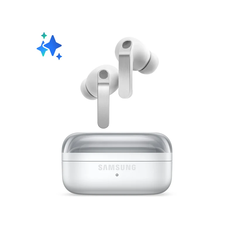 Samsung Galaxy Buds4 Pro SM-R640NZWAITV Auricolari TWS In-Ear Bluetooth 6.1, ANC, Audio 360°, IP57, Bianco