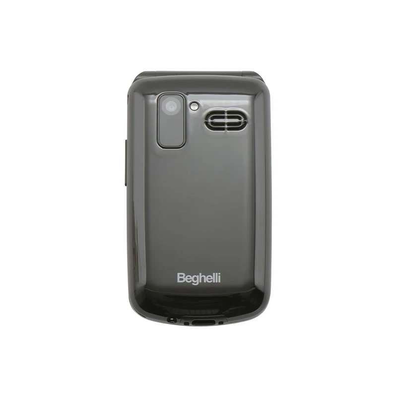 Beghelli Telefono per Anziani SLV19N ECO 9205N - Tasto SOS, Display 2.8", Tasti Grandi, Dual SIM, Nero