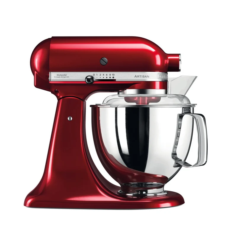KitchenAid Planetaria Artisan 5KSM175PSECA 4,8 L 300 W Rosso 10 Velocità
