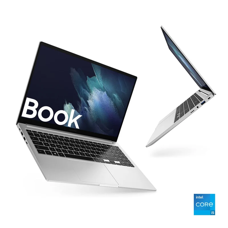 Samsung Galaxy Book NP750XDA-KDHIT 15.6" Core i5 8GB 256GB SSD Mystic Silver