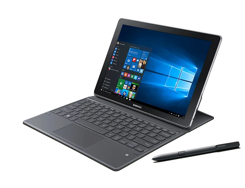 Samsung Galaxy Book SM-W720 Tablet 12" Core i5 128GB SSD Windows 10 Nero Argento