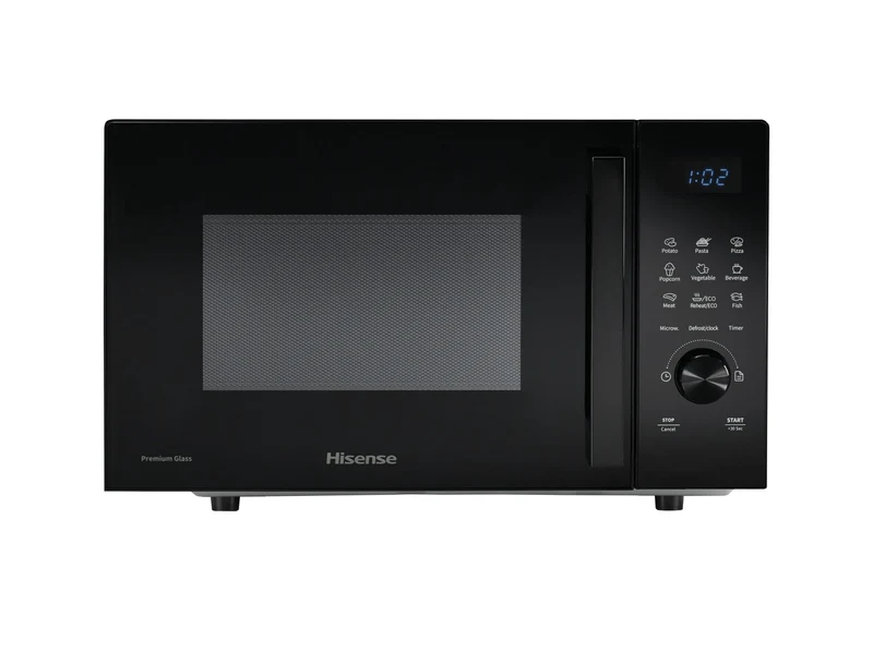 Hisense H23MOBSD1H Forno a Microonde Solo 23L 800W Nero Superficie Piana