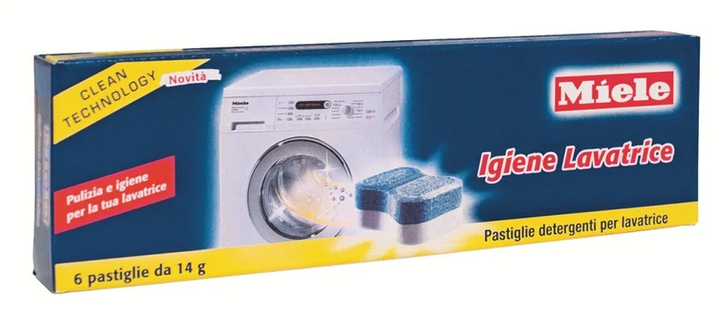 Miele EC037735 Detergente Igienizzante Lavatrice 6 Compresse