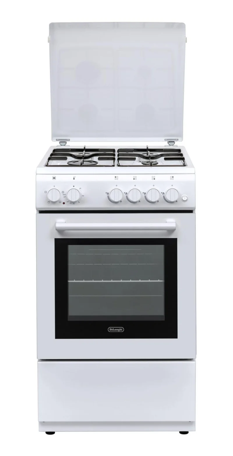 De Longhi Cucina 4 Fornelli Elettrica 50cm 74L DL554EW2