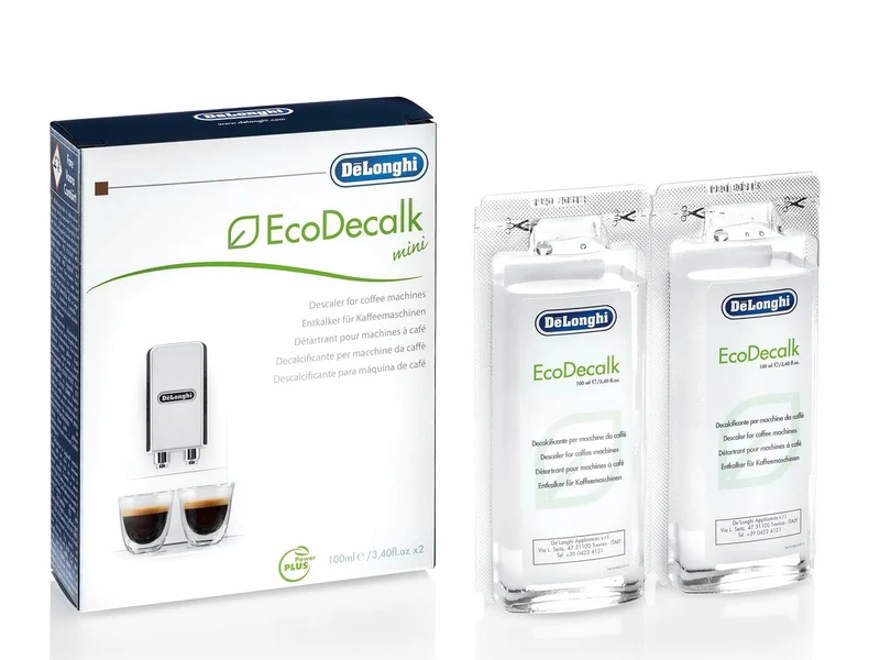 De'Longhi EcoDecalk Decalcificante Macchina Caffè 2x100ml Biodegradabile Universale
