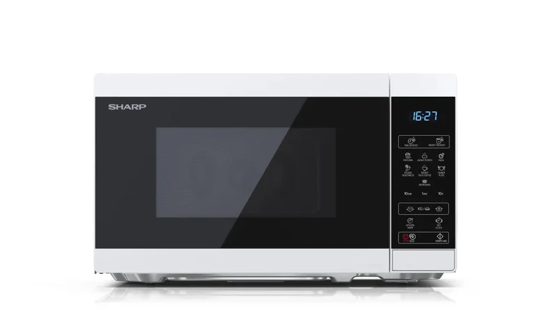 Sharp YC-MS02E-W Forno a Microonde 20L 800W Bianco Touch Superficie Piana
