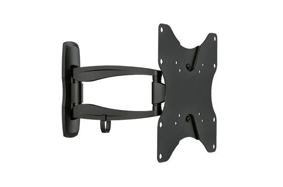 Munari SP308 Supporto TV da Parete Orientabile 2 Snodi 26"-42" VESA 75x75-200x200 mm 20 kg Nero