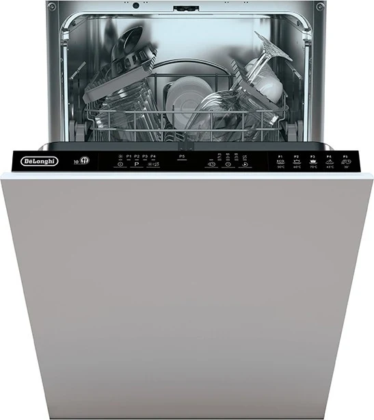 De Longhi Lavastoviglie a Scomparsa Totale Slim L45P52EQD 45 cm 10 Coperti
