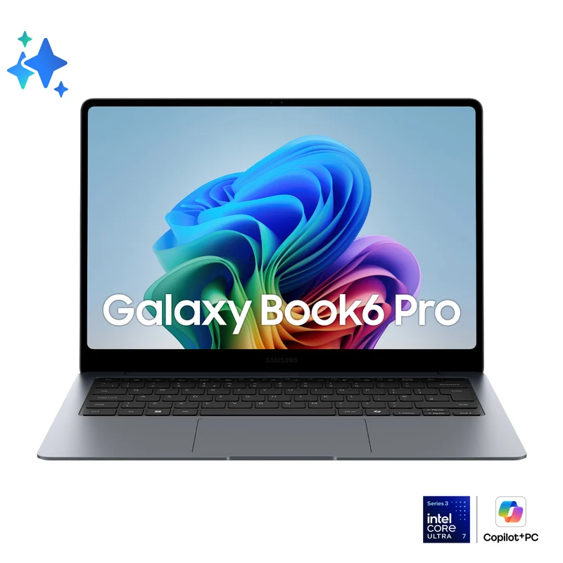 Samsung Galaxy Book6 Pro NP940XJG-KG1IT 14" Intel Core Ultra 7 356H 32GB RAM 1TB SSD Dynamic AMOLED 2X Touchscreen Windows 11 Home Grigio