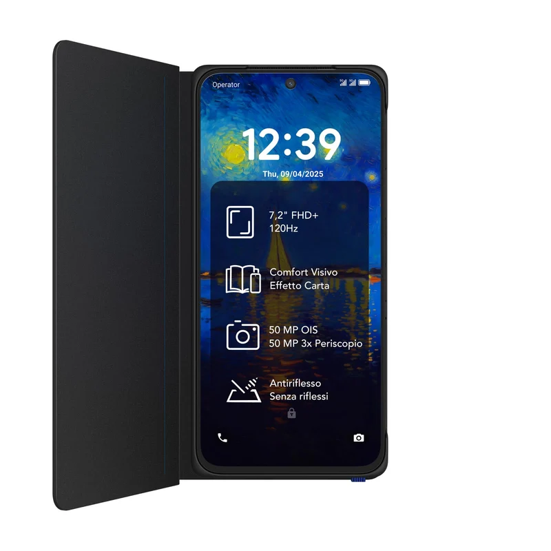 TCL NXTPAPER 60 Ultra 5G Smartphone Android 7,2" FHD+ 12 GB RAM 512 GB Nero
