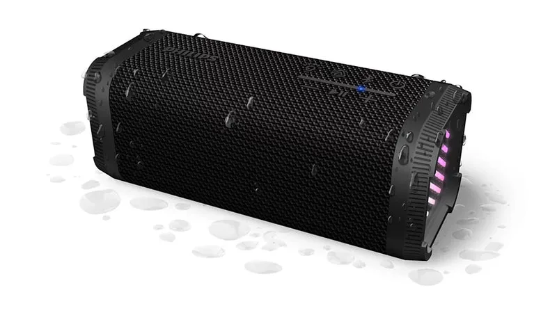 Philips Speaker Bluetooth TAS2000BK Nero 20W IPX5 con Luci LED