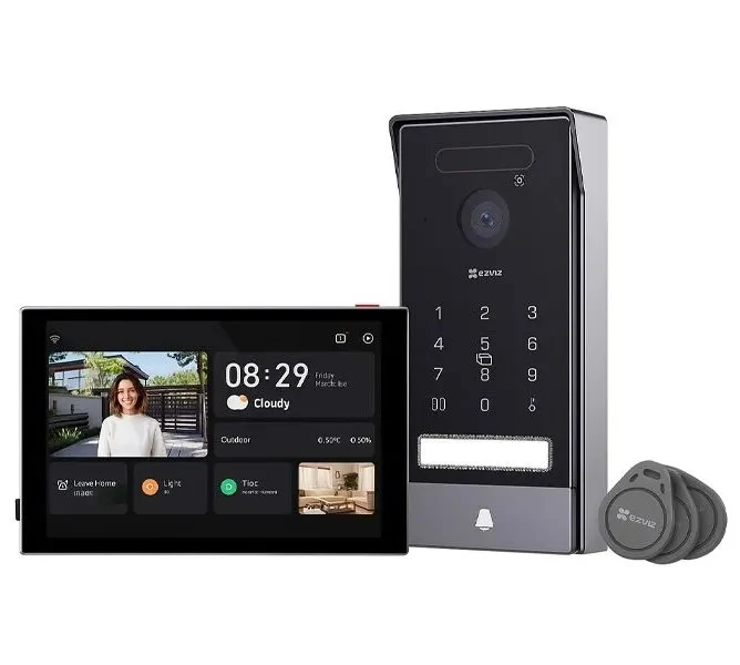 Ezviz HP7 Pro Videocitofono WiFi 4K Riconoscimento Facciale e Apertura Remota