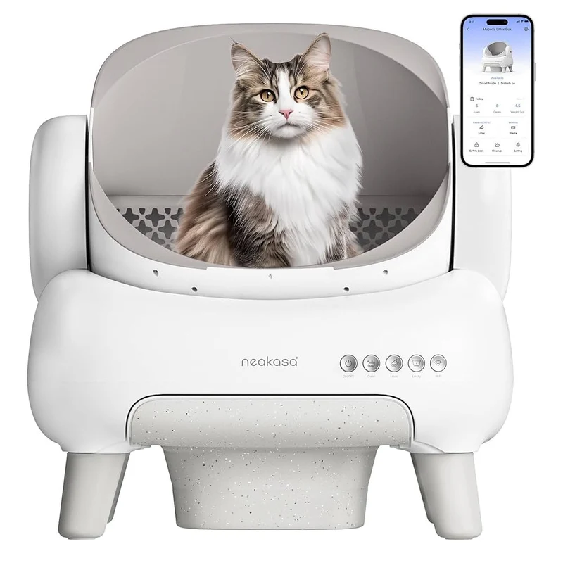 Neakasa M1 Lettiera Autopulente Intelligente per Gatti con App e Design Aperto