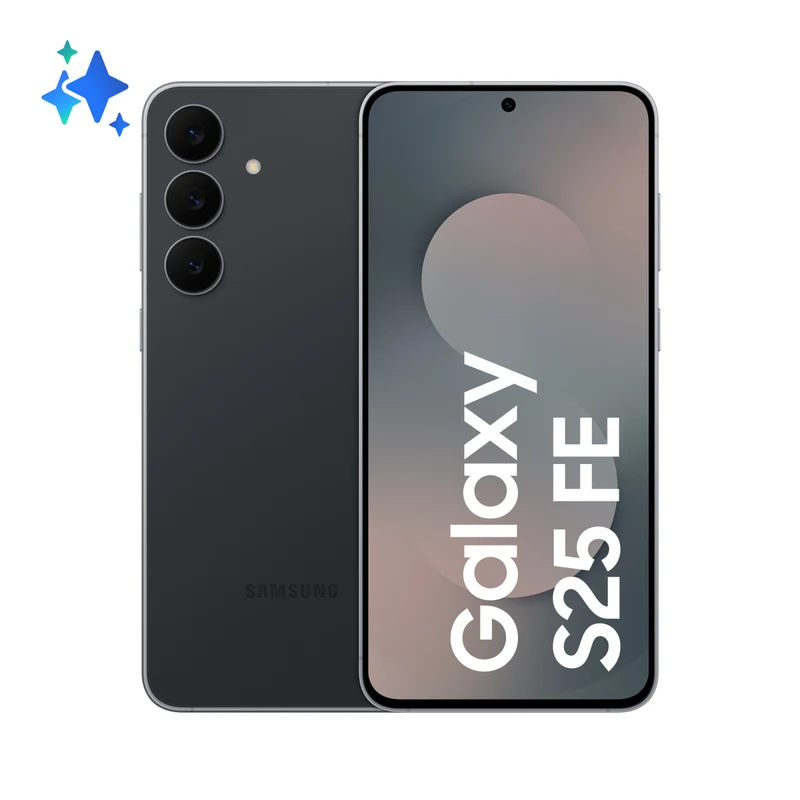Samsung Galaxy S25 FE Nero: Smartphone AI Display AMOLED 2X 6.7'' 256GB 8GB