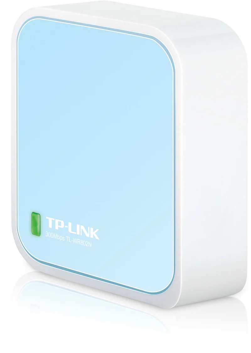 TP-Link TL-WR802N router wireless Blu Bianco 300Mbps