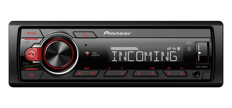 Pioneer MVH-330DAB Autoradio Bluetooth DAB 200W Nero 1 DIN con USB