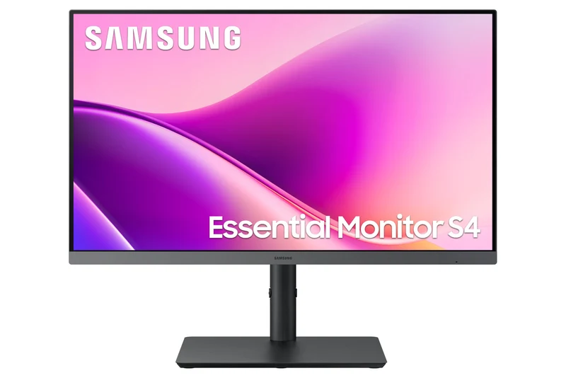 Samsung Monitor PC S43UF 24" Full HD IPS Nero | Hub USB, Regolabile in Altezza