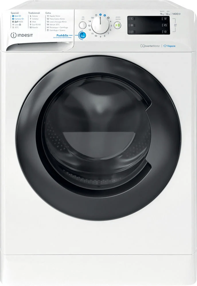 Lavasciuga Indesit BDE 96436 WKV IT Libera Installazione 9kg/6kg Bianca