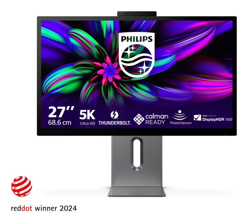 Philips Brilliance 27E3U7903 Monitor 27" 5K Ultra HD IPS Thunderbolt 4 Grigio