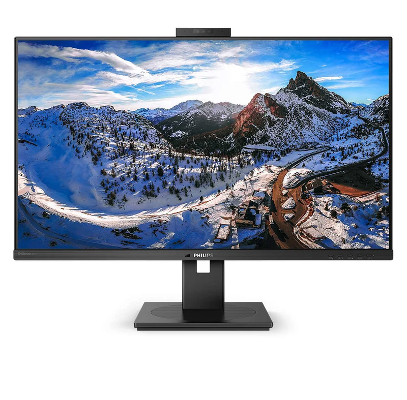 Philips P Line 326P1H00 Monitor 31.5" Quad HD IPS 75Hz Webcam USB Hub Nero