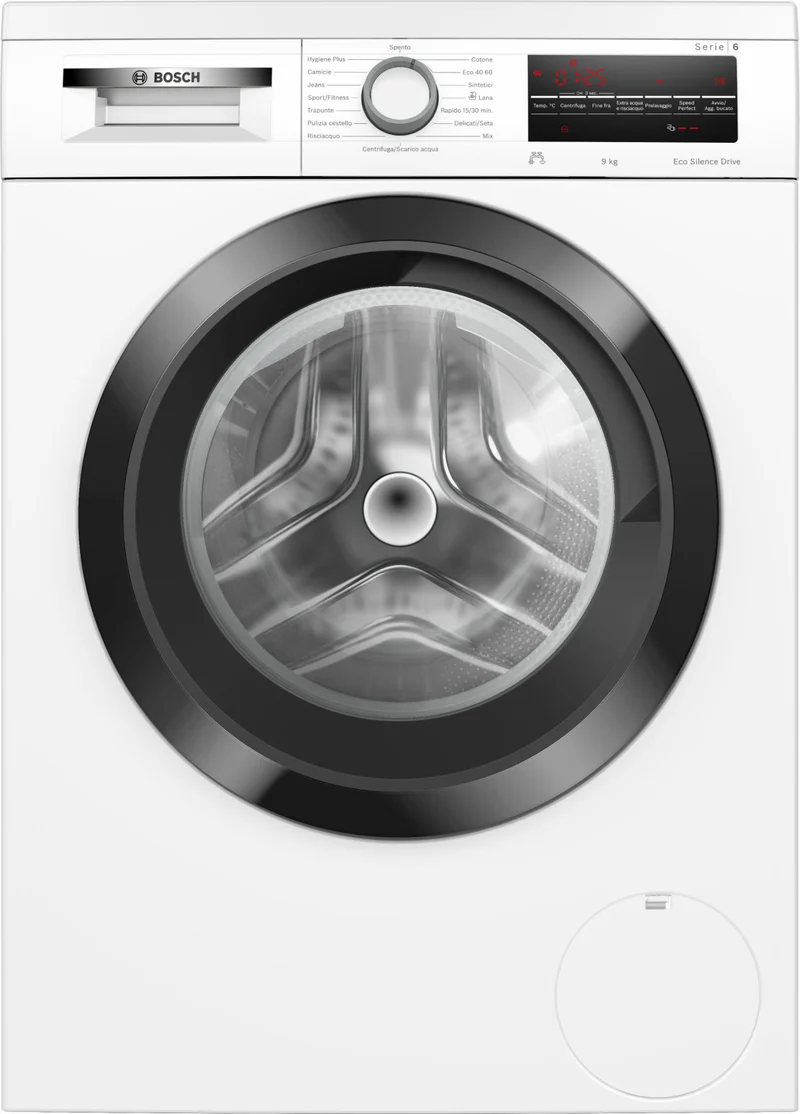 Bosch Serie 6 WUU28T29II Lavatrice 9 kg 1400 rpm Caricamento Frontale Bianco