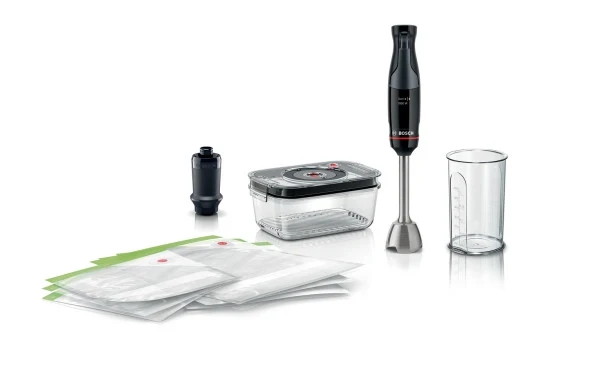 Bosch Serie 4 MSM4B6V2 Frullatore ad Immersione 1000W Antracite e Nero