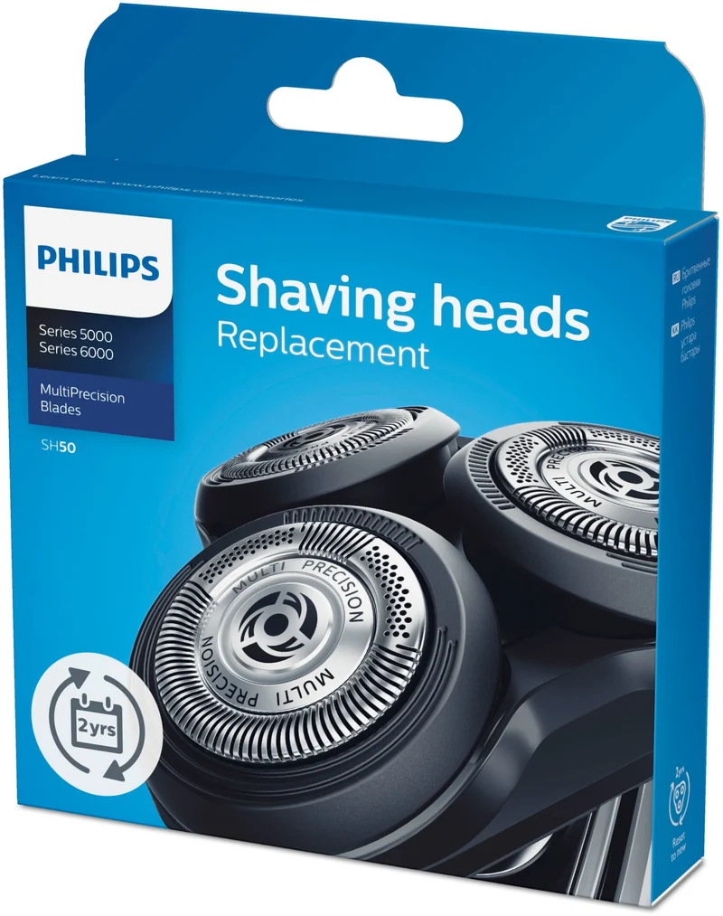 Philips SHAVER Series 5000 Testine di Rasatura MultiPrecision 3 Pezzi per Rasoio Elettrico