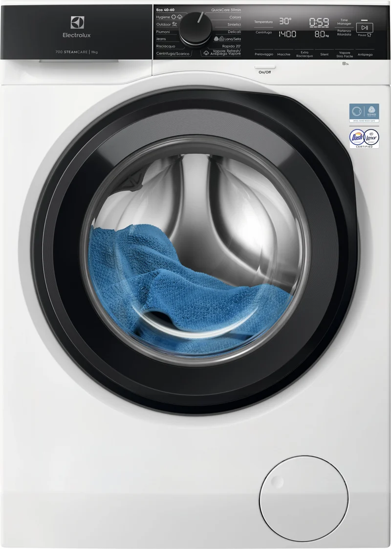 Electrolux EW7F411BG3 Lavatrice Carica Frontale 11kg 1400 Giri Bianco