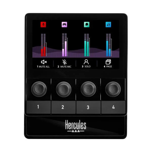 Hercules Stream 100 Nero 4 pulsanti Switch HDMI