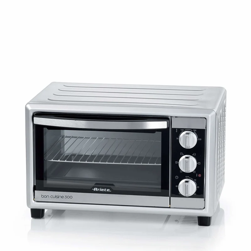 Ariete Bon Cuisine 300 985 Forno Elettrico 30L Nero e Argento 6 Posizioni 1500W