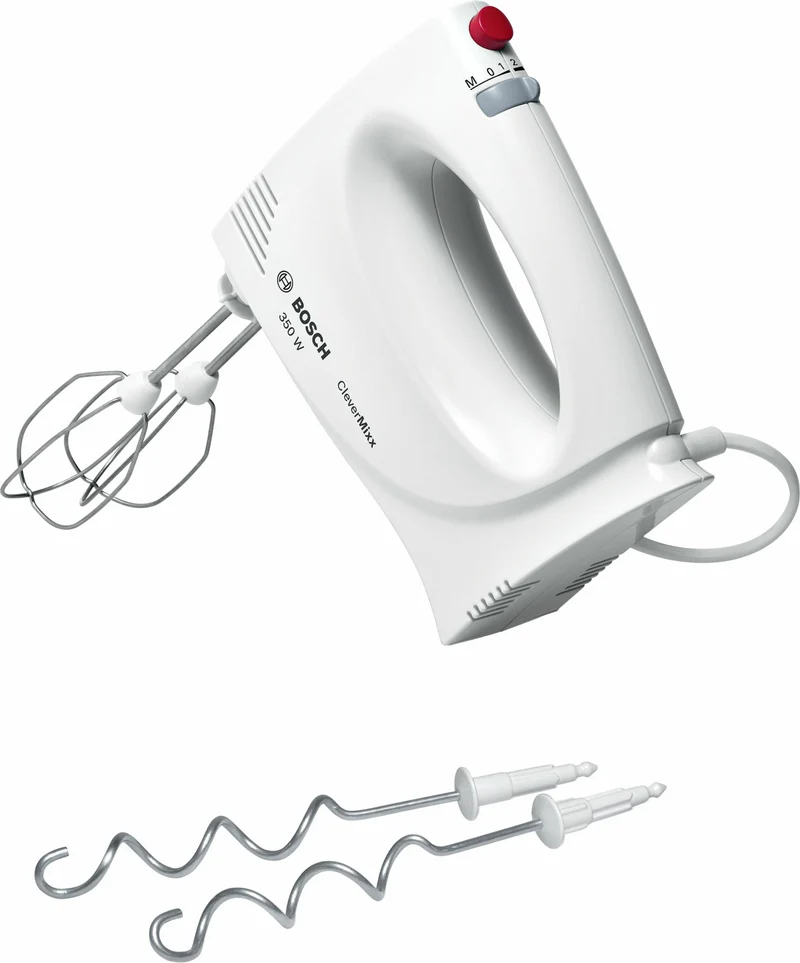 Bosch CleverMixx MFQ3030 Sbattitore Manuale 350W 4 Velocità Bianco con Turbo